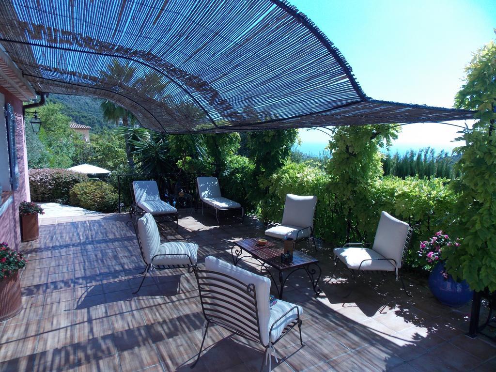 Bed and Breakfast Le Mas De L'Aighetta Èze Exterior foto