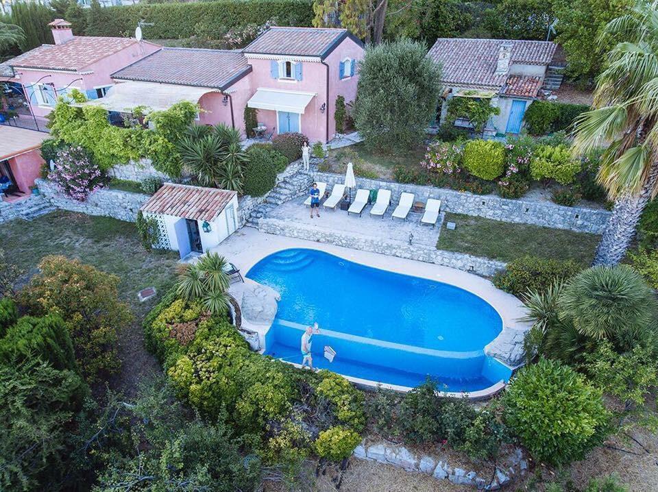 Bed and Breakfast Le Mas De L'Aighetta Èze Exterior foto